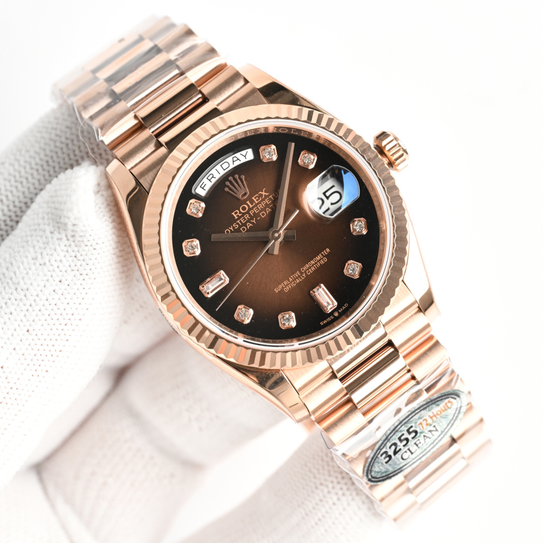 ROLEX 日志星期日历型系列 机械腕表男,手表 5