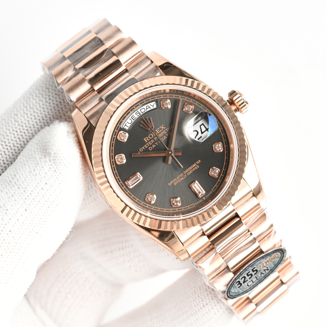 ROLEX 日志星期日历型系列 机械腕表男,手表 3