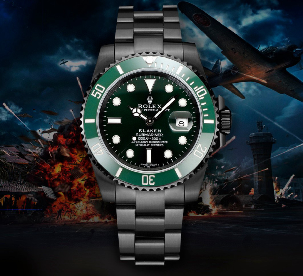 ROLEX 水鬼系列 机械腕表男,手表 6