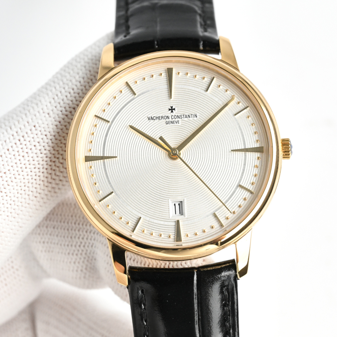 NO:392301,Produced by TW, White Shell, Gold Shell, TW Factory, the highest replica of the market, Vacheron Constantin VC inheritance series 85180 watches!  R63 1 [Case] ​​Size 40MMX9MM, perfectly round case, paired with a micro-solar lug design, makes it more suitable for the wearer's wrist. Each finished shell cover needs to be strictly controlled by MK to restore the unique texture of the authentic product. 2 [Movement] Steel wheels and other parts are carefully decorated by MK watchmakers, and the automatic rotor is plated with 18k gold to maximize the original exquisite craftsmanship level. 3 [Watch mirror] The two sapphire glass mirrors on the front and back are both anti-disiasing coatings. 4 [Watch strap] Double-layer Italian calfskin, paired with Malta cross pin buckle. Sincere work Welcome to taste!  The best luxury recommendation for gifts, please identify TW exclusive quality, vacheron, cowhide19860909TW 出品 白壳 金壳  TW Factory 市场最高复刻 V4升级版本 江诗丹顿 VC 传承系列85180腕表！R63 1【表壳】尺寸40MMX9MM,完美圆形的表壳,搭配微孤式表耳设计,使之更加贴合佩戴者的手腕.每一个成品壳套,都需经过MK严格的质量把控,方能还原正品独特的质感. 2【机芯】钢轮等部件均由MK制表师精工装饰,自动摆陀更是镀有18k金最大限度呈现原装精湛的工艺水平. 3【表镜】前后两片蓝宝石玻璃镜面,均有防眩晕镀膜处理. 4【表带】双层意大利小牛皮,搭配马耳他十字针扣. 诚意之作 欢迎您的品鉴！送礼最佳奢华推荐请认准TW独家品质,,vacheron,cowhide,Watch