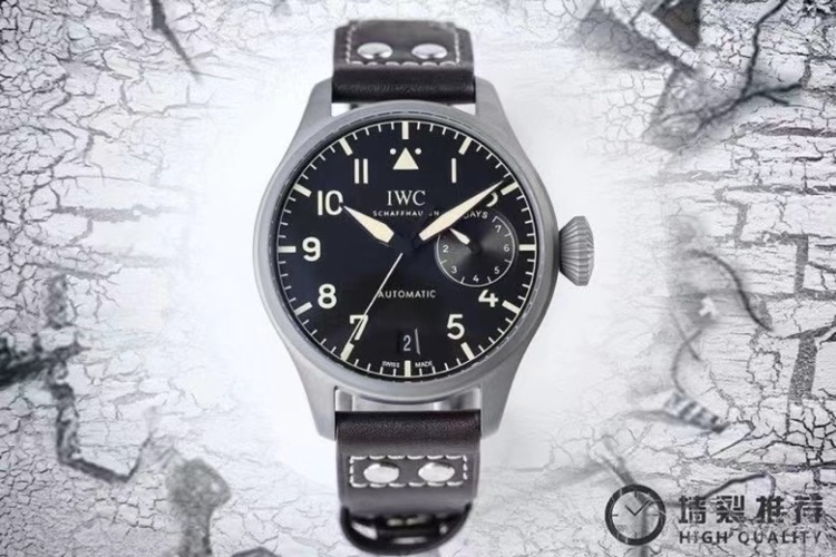 IWC Pilot's Watch IW501004, 46mm, 7-Day Power Reserve, Black Dial, Leather Strap 1 IWC Pilot’s Watch IW501004, 46mm, 7-Day Power Reserve, Black Dial, Leather Strap
