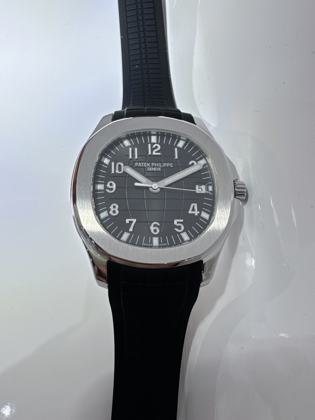 NO:393713,Produced by SJ (all-in-one machine) PPF 'The Strongest Grenade' PP Patek Philippe AQUANAUT Series RM Grenade Series Men's mechanical watch, 5167A/5168G/5167R series watch - PPF factory top high-end brand watch, top-level new craftsmanship diamond inlay size for men and women PP family grenade watches!  Never be tired of watching Bedar. Grenade' The best detoxification solution on the entire network, a new version. 1 Paired with a customized version of Cal.324 all-in-one automatic winding movement, the movement balance wheel is the same as the original! 2 Diameter 40MM! Ultra-thin thickness 8.3mm 3316L stainless steel shell cover! 3 sapphire crystal glass mirror! Craftsmanship masterpiece The best Bedar experience on the entire network, enjoy luxury, you deserve it! S1 exquisite recommendation men's mechanical watch, patek philippe19860909SJ出品（一体机） PPF “最强手雷” PP 百达翡丽 AQUANAUT系列 RM 手雷系列 男士机械腕表,5167A/5168G/5167R系列腕表——PPF厂顶级高端牌腕表,顶级做全新工艺手工镶钻 尺寸男女可通用款 pp家族的手雷腕表！永看不腻百达.手雷”全网最佳解毒方案, 全新版本. 1搭配定制版机Cal.324一体机自动上链机芯,机芯摆轮与原装相同位置！ 2直径40MM！超薄厚度8.3mm 3316L精钢壳套！ 3蓝宝石水晶玻璃镜面！匠心力作 全网体验最佳的百达.精致之作,尽享奢华,您值得拥有！S1精致推荐男士机械腕表,,patek philippe,Watch