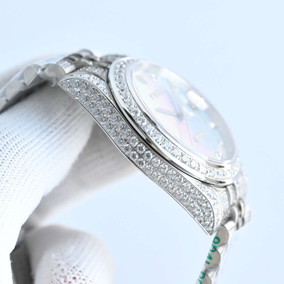 Luxurious Rolex B33 Log 41 Full of Star Series: Top Quality, Unisex, 41mm Diameter - 图片 5