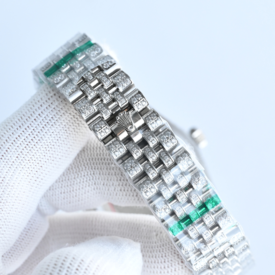 Luxurious Rolex B33 Log 41 Full of Star Series: Top Quality, Unisex, 41mm Diameter - 图片 6