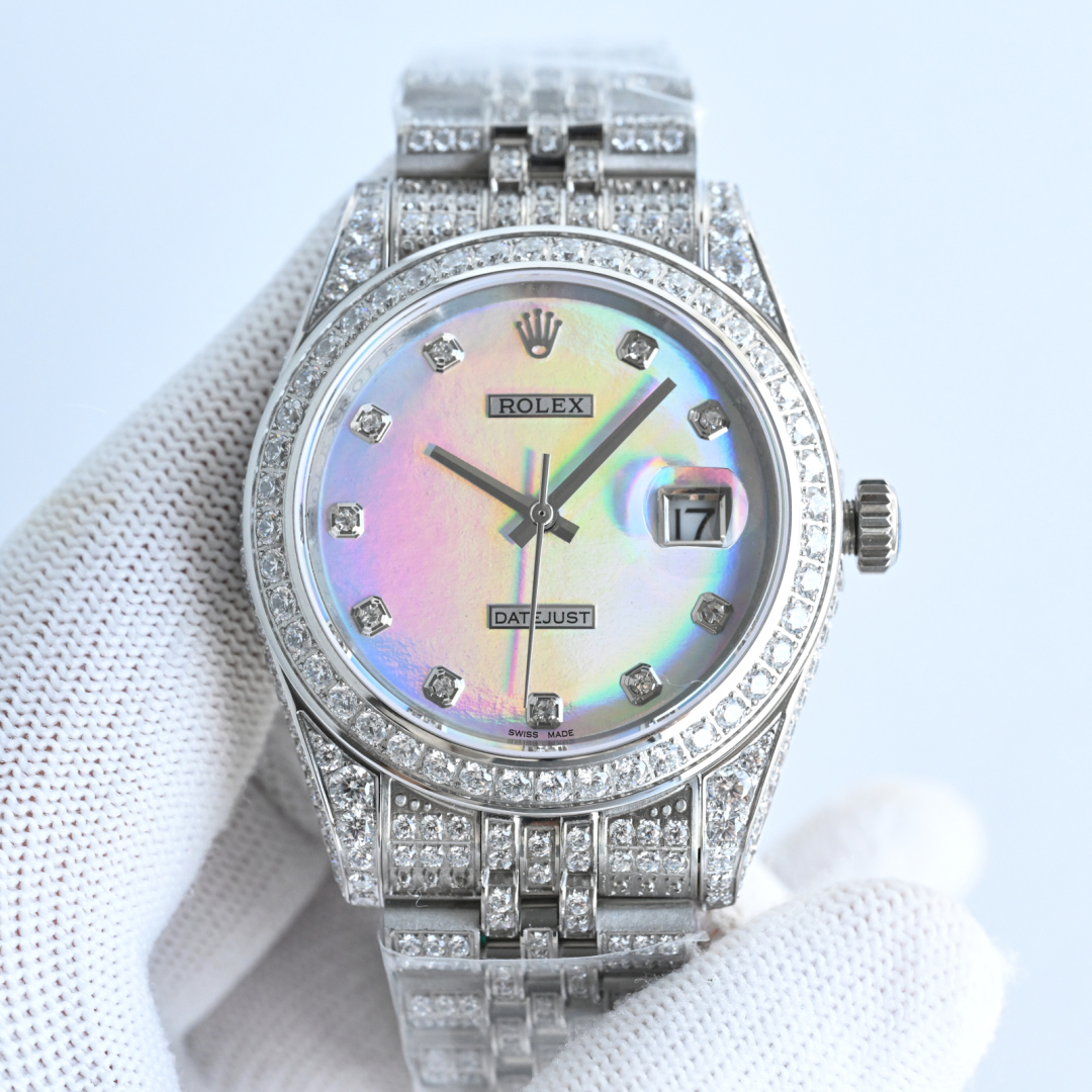 Luxurious Rolex B33 Log 41 Full of Star Series: Top Quality, Unisex, 41mm Diameter