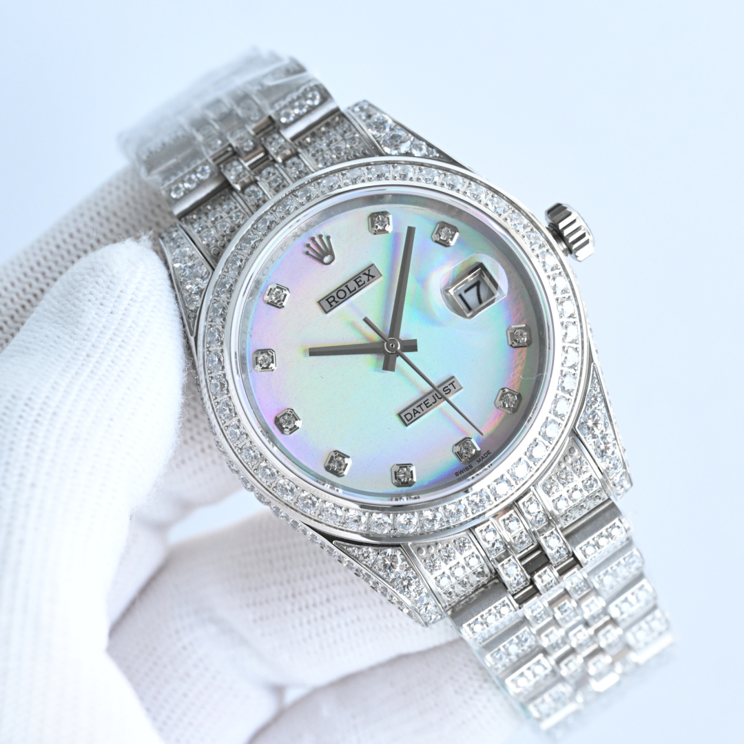 Luxurious Rolex B33 Log 41 Full of Star Series: Top Quality, Unisex, 41mm Diameter - 图片 2