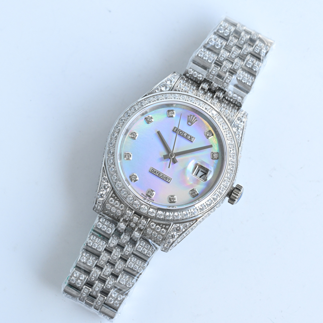 Luxurious Rolex B33 Log 41 Full of Star Series: Top Quality, Unisex, 41mm Diameter - 图片 9
