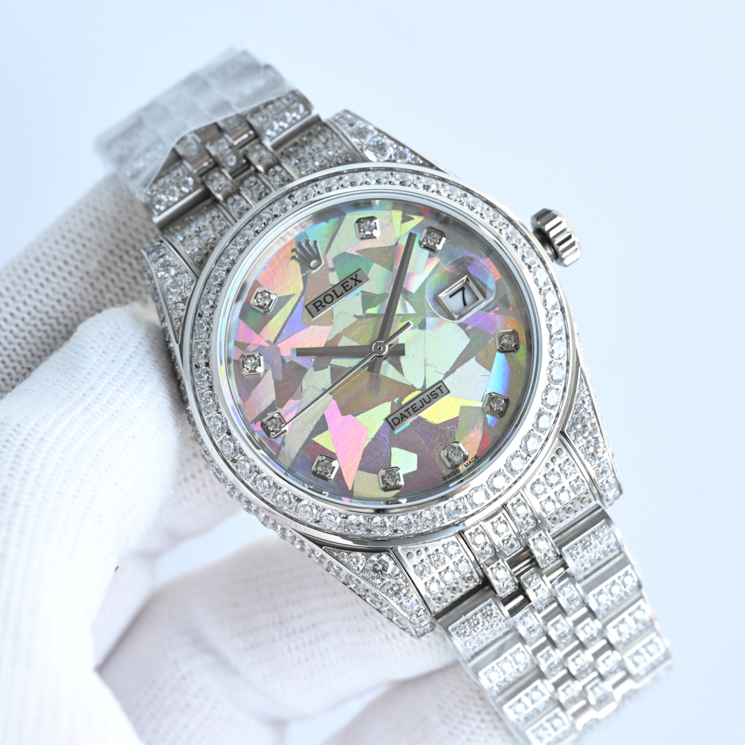 Rolex B33 Log 41 Full of Star Series: Luxury 18k Nanotechnology, Automatic Movement. - 图片 2