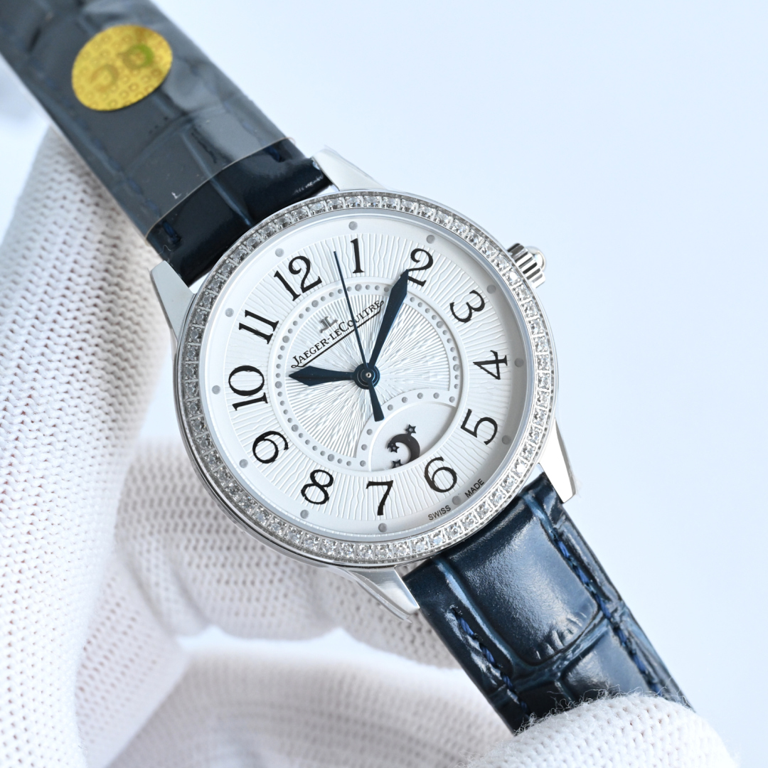 Luxury 18k Gold Watch: Jacker-LeCoultre Date Series RW1 JL, Perfect Quality and Craftsmanship