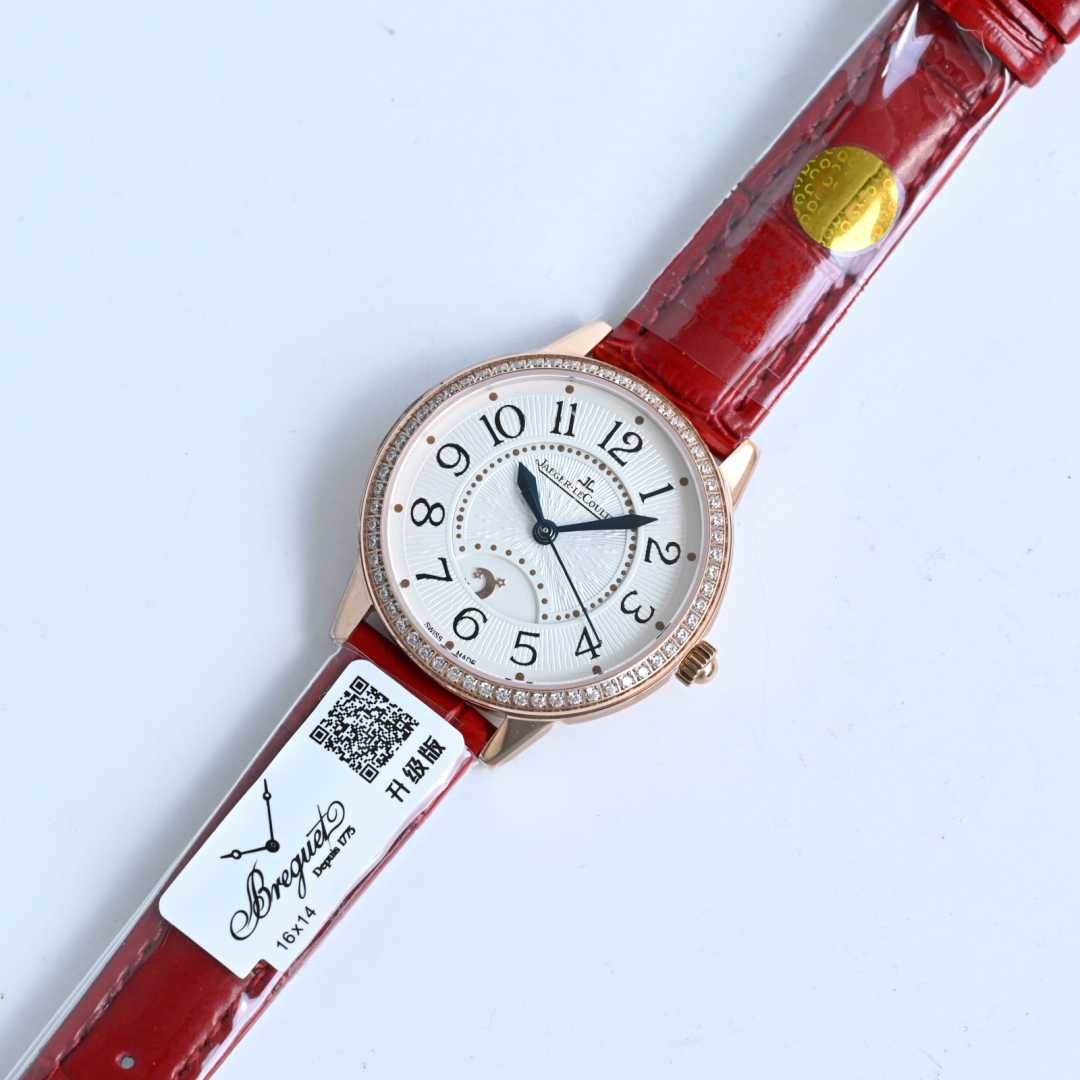 Luxury 18k Gold Watch: Jacker-LeCoultre Date Series RW1 JL, Perfect Quality and Craftsmanship - 图片 6