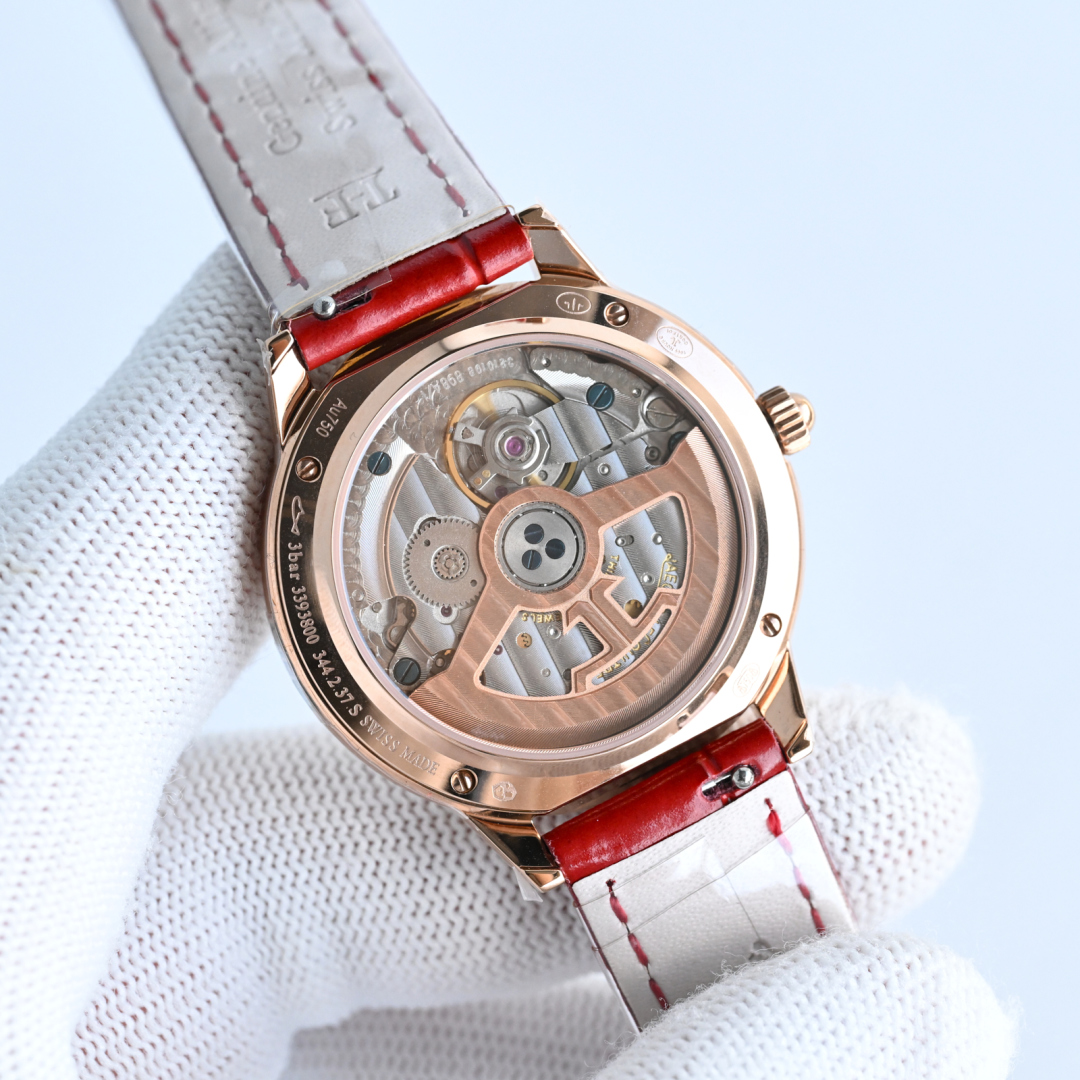 Luxury 18k Gold Watch: Jacker-LeCoultre Date Series RW1 JL, Perfect Quality and Craftsmanship - 图片 4