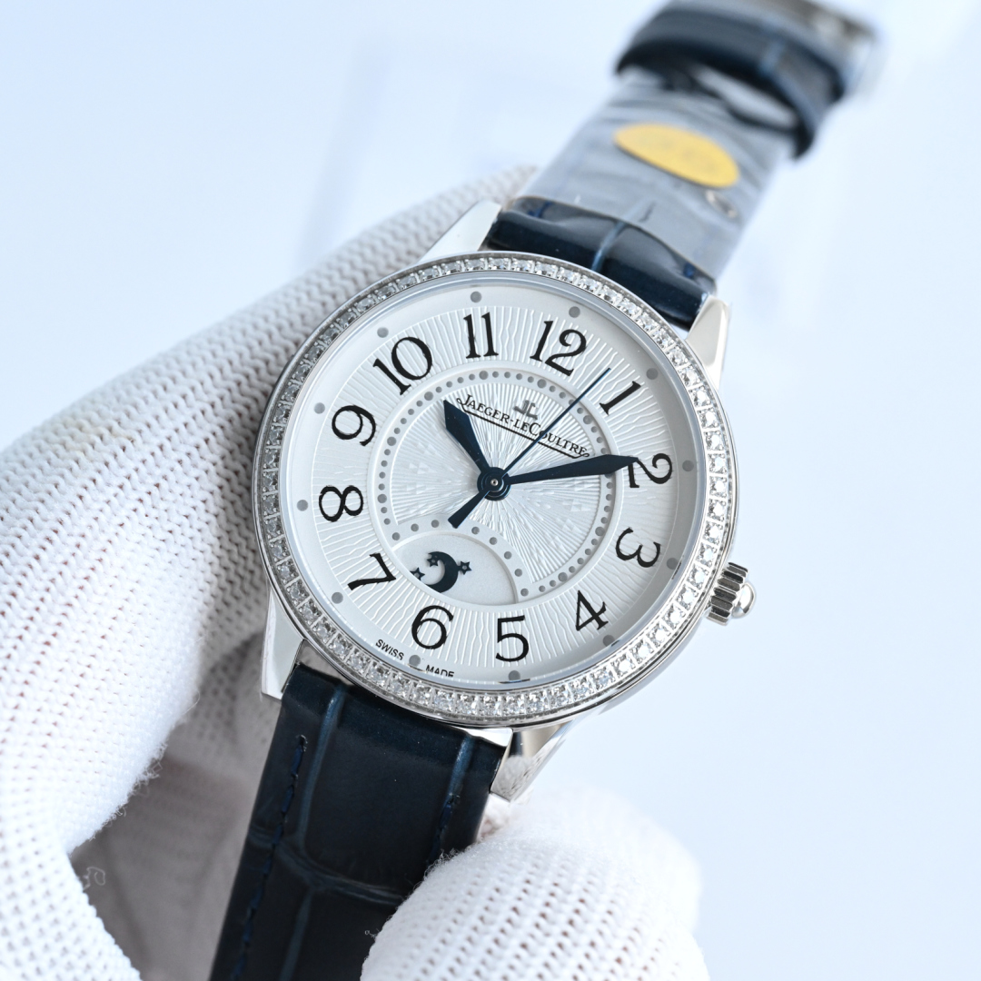 Luxury 18k Gold Watch: Jacker-LeCoultre Date Series RW1 JL, Perfect Quality and Craftsmanship - 图片 7