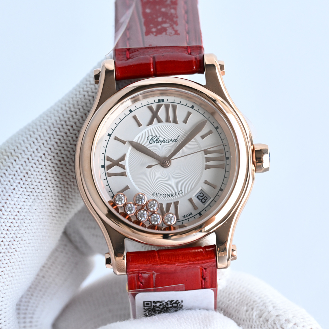 Luxury Xiao Bang Happy Diamond Series Wristwatches: Exclusive Design with Real Diamonds - 图片 4