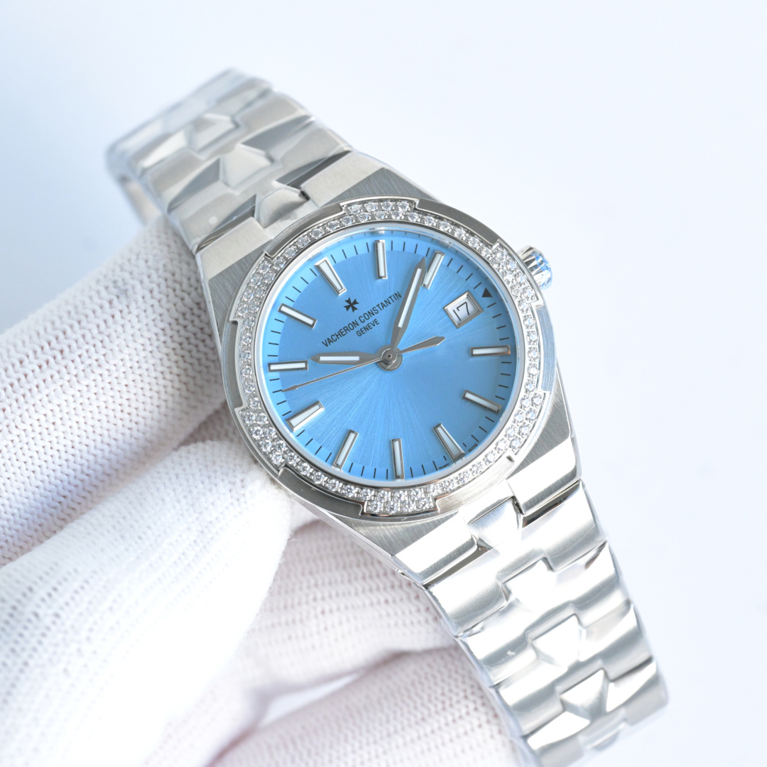 NO:391941,GS Produced by White Shell Gold Shell Diamond 50 GS Factory Vacheron Constantin VC Zongheng Sihai Series R39 Heavy Incoming Original Synchronization Vacheron Constantin 1205V and 1225V Size 33mmX9mm Case 316L stainless steel with a hexagonal three-dimensional bezel fits the brand Malta cross logo and is inlaid with 78 brilliant rhinestones. The bottom cover adopts the original composite interlayer process with the same method to present complex multi-layered bright sand. The dial has many colors and is matched with three-dimensional multi-sided real nail font nails and uses oil-filled luminous technology. The strap 1 quick-release integrated solid steel chain 2 quick-release rubber tape 3 quick-release genuine leather belt. The movement imported from Switzerland has achieved almost 0 faults and 0 repairs. It is more reassuring to bring gifts.  The best luxury recommendation for gifts, please be sure of GS exclusive quality, vacheron19860909GS 出品 白壳 金壳 钻50 GS Factory 江诗丹顿 VC 纵横四海系列R39 重磅来袭原装同步 江诗丹顿/Vacheron Constantin 纵横四海系列 1205V及1225V 尺寸33mmX9mm 表壳316L精钢搭配六边型立体表圈契合品牌马耳他十字标识并镶嵌78颗明亮式水钻,底盖采用原装同做法的复合夹层工艺呈现复杂的多层次光沙分明 表盘多款颜色搭配立体多边型真钉字钉并采用填油夜光工艺 表带1快拆式一体式实心钢链 2快拆式橡胶胶带 3快拆式真皮皮带 机芯瑞士进口石英机芯,做到几乎0故障,0返修,送礼自带更为放心 送礼最佳奢华推荐请认准GS 独家品质,,vacheron,Watch