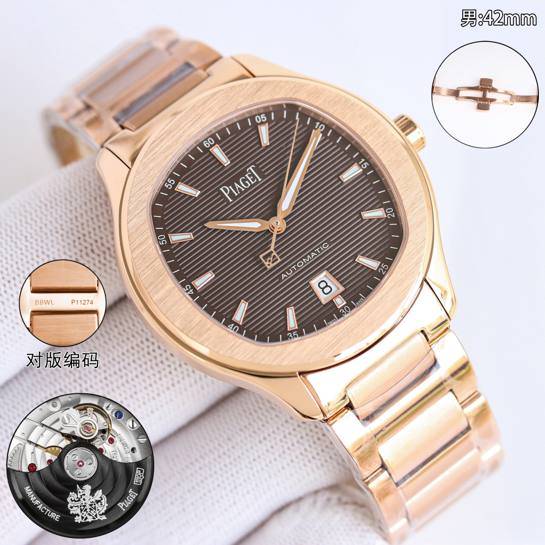 Super Piaget Polo Series: Elegant Sports Wristwatch with Luxurious Details - 图片 4
