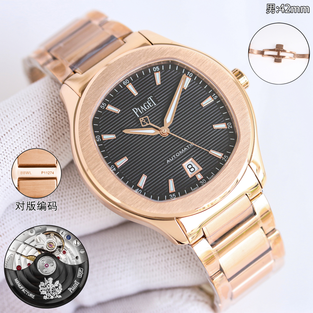 Super Piaget Polo Series: Elegant Sports Wristwatch with Luxurious Details - 图片 5