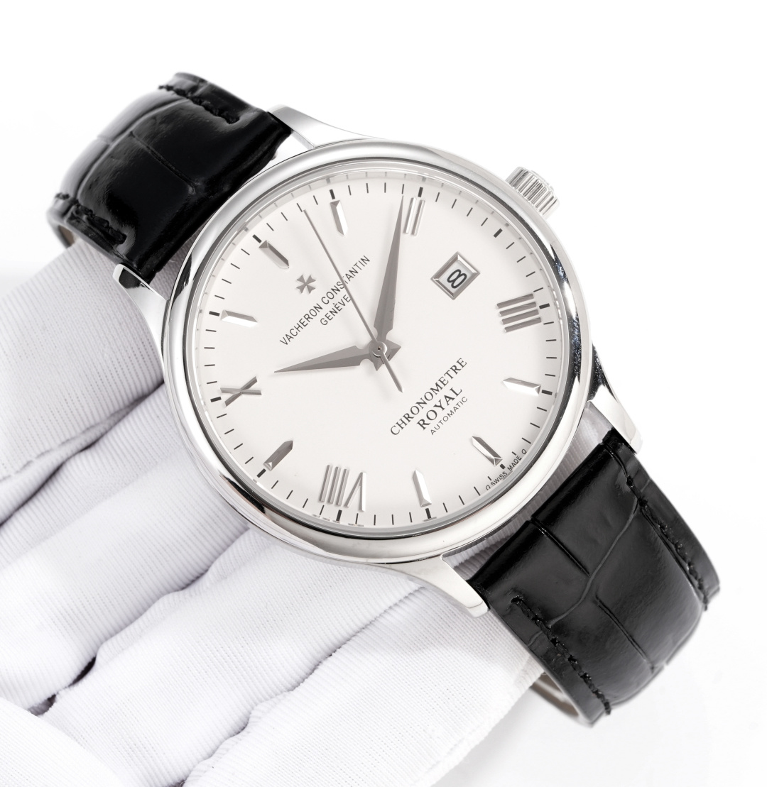 NO:383609,Produced by TW White Shell Gold Shell TW Factory Vacheron Constantin VC heritage series RB7 watches are on the market!  Simple and elegant, perfect combination, let you feel the elegant and rustic atmosphere!  [Gift] This watch is equipped with an original imported ultra-thin movement with a vibration frequency of 28,800 times per hour, stable performance and zero re-repair!  The case is made of 316 stainless steel and sapphire glass mirror!  Paired with an Italian leather strap!  Diameter 40 mm, super waterproof, simple and atmospheric, high-end quality, suitable for all kinds of business occasions, the first choice for gifts!  The best luxury recommendation for gifts, please be sure of TW exclusive quality, vacheron19860909TW 出品 白壳 金壳  TW Factory 江诗丹顿 VC 传承系列 RB7 腕表火爆上市！简雅大方,完美结合,让你感受优雅绅土气息！[礼物]该表搭载原装进口超薄机芯,每小时振频28800次,性能稳定,零返修！表壳 釆用316 精钢,蓝宝石玻璃镜面！ 搭配意大利真皮表带！直径40 mm,超强防水,简洁大气,高端品质,适合各种商务场合,送礼首选！送礼最佳奢华推荐请认准TW独家品质,,vacheron,Watch