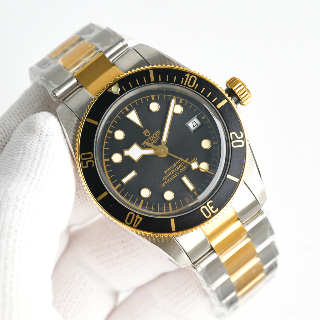 Title: TUDOR Bay Series Upgrade with New Monochrome Bay Launch – Swiss 2824 Core, Stainless Steel, Retro Style.