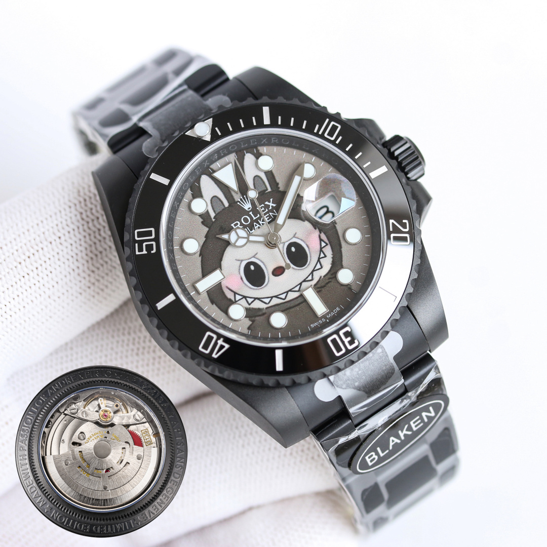 NO:340222,Unified Rolex & Labubu co-branded model is here. ROLEX Rolex B33 BLAKEN co-branded 