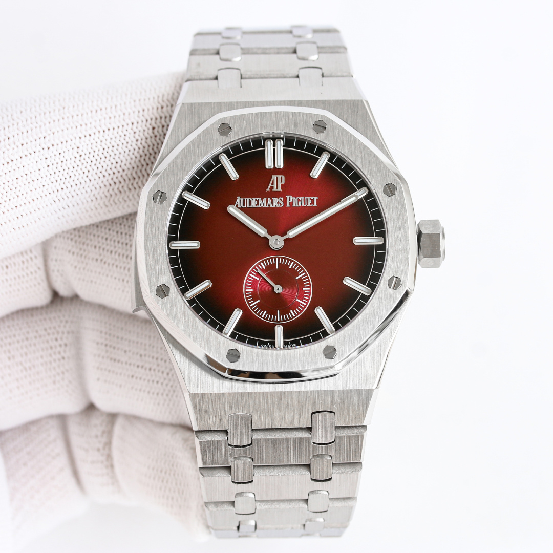 NO:337224,Black Shell AP Audemars Piguet Royal Oak 26591IP series, shocking the rear cover is upgraded to the bottom, adopting the 2953 upgraded movement, achieving the peak of the steel watch/strength interpretation, defending the title of 