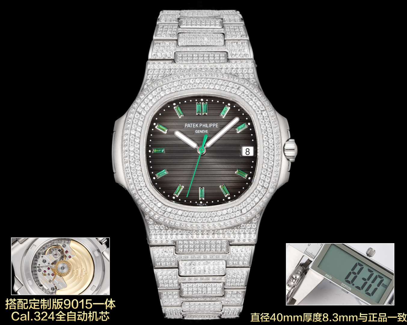 “Ultimate Detox: E7 Customized Cal. 324 Steel Watch – King of Steel Wristwatches”