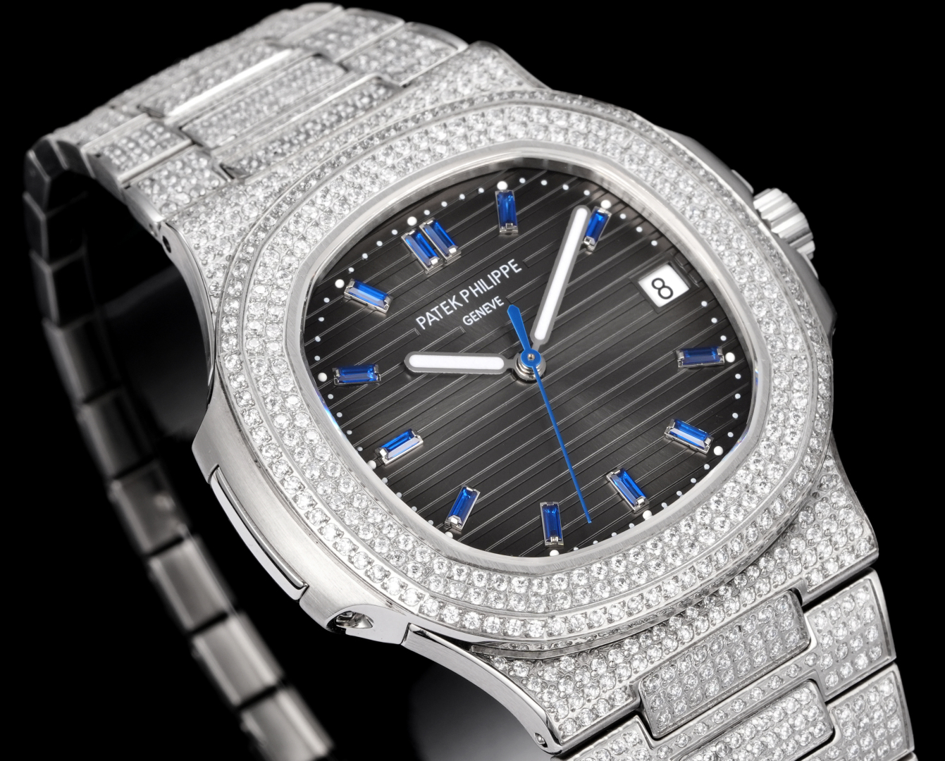 “Ultimate Detox: E7 Cal. 324 Custom Steel Watch – King of Steel 5711/1A” - 图片 4