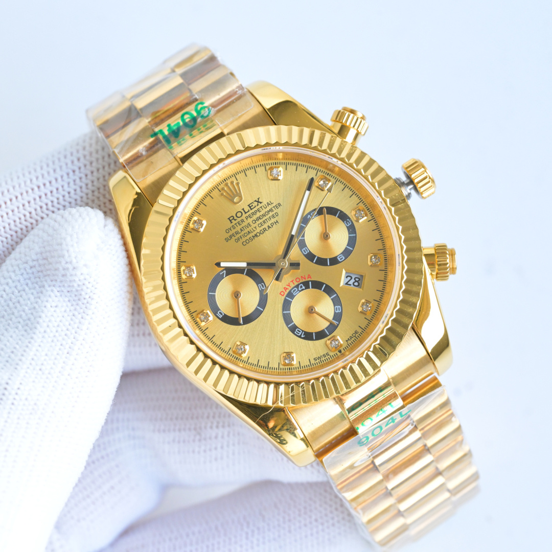 NO:337232,Gold Rolex ROLEX Classic Log Series - Multifunctional Watches The highest version of the anti-watch, Rolex Complex Series Six-pin, 1 equipped with the original imported weekly and month moon phase kinetic energy function movement mechanical watch!  2 The dial uses classic exclusive inner shadow luminous Rome as the scale to show the luxurious temperament of this watch. 3 strap uses an imported 904 steel strap watch!  The 4-meter mirror uses a double-dol sapphire mirror!  5 Perspective bottom cover!  6 diameter 41mm/10mm watch functions combine week/month/date/moon/sun and other functions, and the best men's business watch is truly standard!  It is a representative work of high-end watches!  Honorary production, noble and elegant details reveal the nobleness of men, with great taste, and great craftsmanship. Atmospheric and elegant, with endless fine products,, Rolex19860909金 劳力士 ROLEX 经典日志系列-多功能腕表 防表届最高版本,劳力士复杂系列六针, 1搭载原装进口星期月份月相动能功能机芯机械表！ 2表盘上采用经典独家内影夜光罗马 作为刻度更显示出这款腕表的华贵气质, 3表带采用进口904钢带腕表！ 4表镜采用双卜蓝宝石镜面！ 5透视底盖！ 6直径 41mm/10mm 腕表功能汇集星期/月份/日期/月亮/太阳等功能于一身,最佳男士商务腕表真正的标配！为高端腕表的代表之作！ 荣誉出品 尊贵彰显之美誉细节之处透露男士高贵,品位十分,匠心巨制 大气媲美原装,精品不断,,,rolex,Watch