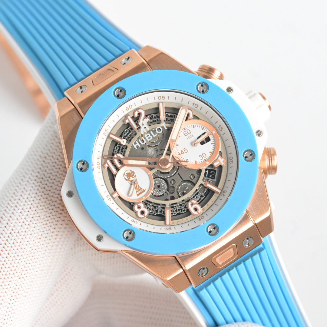NO:385832,Produced by HBF Unified HBF Factory V2 Edition Hublot (Hengbao) A42 HUBLOT - brave and fearless, short for a quick attack, referred to as 'HUB' and 'Hengbao', BigBang Big Bang Element Material Chronograph v2 Edition case uses imported 316 stainless steel material, design sense is explosive and equipped with 'HUB1242' automatic movement, chronograph instant start and one-click flyback, perfectly restore the original function, secondary weight gain automatic swing, achieve more stable time-moving and ultra-low rework rate strap is made of natural oak rubber strap, super waterproof, soft and comfortable watch mirror is made of natural sapphire glass, wear-resistant, scratch-resistant, transparent and zero flaws, As a young brand, Hublot replenishes a touch of youthful vitality under high-end manufacturing with its bold personality and unique design  We will experience the best luxury recommendations for free gifts with you. Please be sure of the exclusive quality of HBF.19860909HBF 出品 统一 HBF Factory V2版 宇舶(恒宝) A42 HUBLOT ——英勇无畏,拳拳出击,简称“HUB”“恒宝”,BigBang大爆炸元素材料计时码表v2版表壳采用进口316精钢材料 设计感爆炸搭载改“HUB1242”自动机芯 计时瞬启与一键飞返 完美还原原装功能 二次增重自动摆坨 达到更稳定的走时和超低返修率表带采用天然橡树橡胶表带 超强防水 柔软舒适表镜采用天然蓝宝石玻璃 耐磨耐刮 通透零瑕疵 作为一个年轻的品牌 宇舶以张扬的个性和独特的设计在高端制造下重抹一笔青春活力 将与大家一同感受年轻的自由送礼最佳奢华推荐请认准HBF独家品质,,Watch