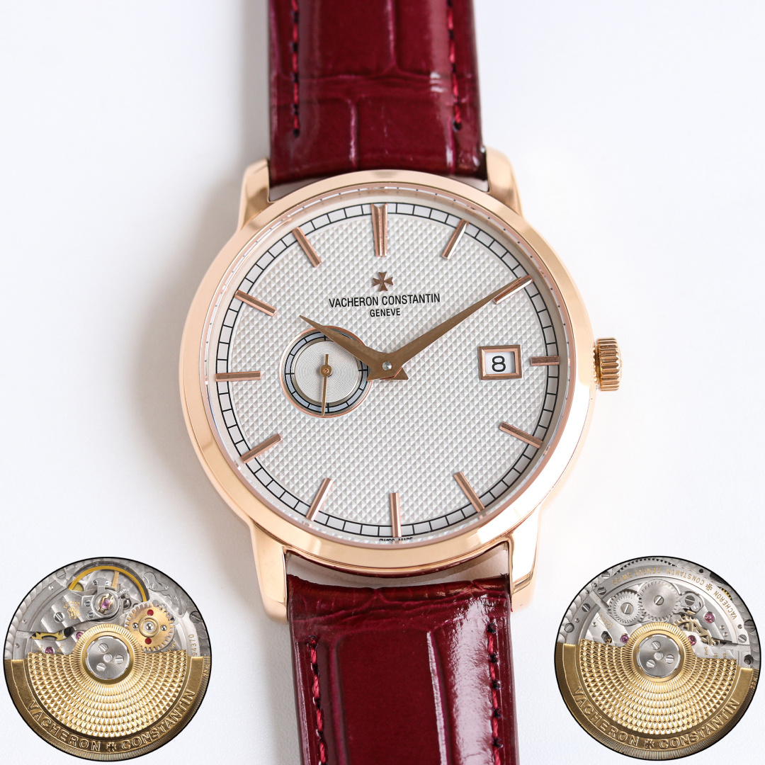 NO:602182,Produced by TW, white shell, gold shell and diamond TW Factory Vacheron Constantin VC MO1 Heritage Series 87172 38mm diameter is more refined and elegant for a unisex watch  The 87172/000R-9302 watch fully inherits the essence of Vacheron Constantin watchmaking, the classic small hand. The small calendar window at three o'clock and the small seconds dial at nine o'clock echo each other. It is equipped with a Vacheron Constantin automatic winding movement, and the movement of the watch can be seen from the back. The baton hour markers and the orbital minute scale fully demonstrate the elegance of the Vacheron Constantin brand. For the best luxury recommendations for gifts, please look for TW's exclusive quality, vacheron19860909TW 出品 白壳金壳 钻 TW Factory 江诗丹顿 VC MO1 传袭系列87172 38mm 的表径更加精致优雅为中性腕表 87172/000R-9302腕表充分传承到了江诗丹顿制表精华,经典的小针.三点钟的小日历窗和九点钟的小秒盘交相呼应,搭载江诗丹顿自动上链机芯,可从背透看到手表的机芯.棒状时标针搭配轨道式分钟刻度将江诗丹顿这个品牌的优雅也完全展现出来了送礼最佳奢华推荐请认准TW独家品质,,vacheron,Watch