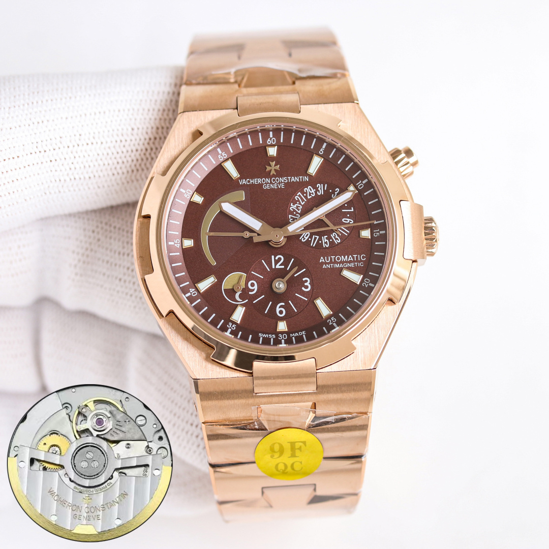 NO:641615,9 F Vacheron Constantin VC Four Seasons Series (47450) Multifunctional Men’s Automatic Mechanical Watch!  MIYOTA movement-modified all-in-one machine has 28,800 vibrations per hour and a power reserve of 40 hours!  The watch has a diameter of 42mm/12mm, a dense bottom cover design, and a waterproof depth of meters!  316 stainless steel, sapphire glass, optional strap, tape, steel strap, folding buckle!  [Introduction to dial function layout] kinetic energy storage function display at 10 o'clock, calendar function display at 2 o'clock, second time zone function display at 6 o'clock, 24-hour day and night function display at 7-8 o'clock, multi-functional mechanical watch,198609099 F  江诗 丹顿 VC 纵横四海系列 (47450)多功能男士自动机械腕表！ MIYOTA机心改一体机28800每小时震荡次数,动力储存40小时！表经42mm/12mm,密底底盖设计,防水深度米！316精钢,蓝宝石玻璃,表带可选皮带、胶带、钢带,表扣折叠扣！【表盘功能布置介绍】10点位的动能储存功能显示, 2点位的日历功能显示,6点位第二时区功能显示,7-8点位24小时昼夜功能显示多功能机械腕表,,,Watch