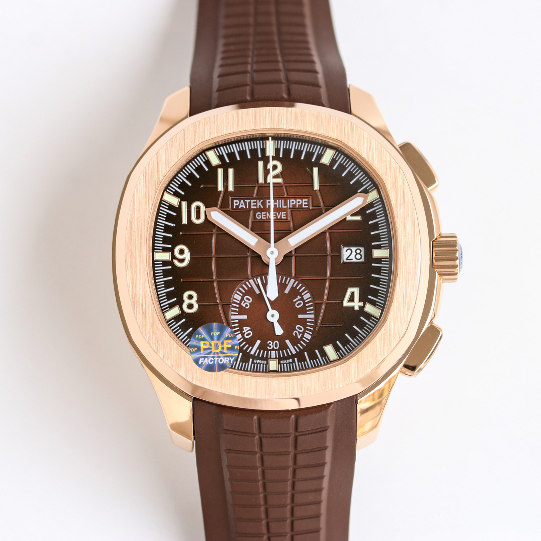 NO:662963,PDF Produced by Deck 2200 Integrated 2400 PDF Factory 138g counterweight version PP Patek Philippe RB2 grenade series Aquanaut series, grenade chronograph series Watch model 5968A-001 integrated movement PP mm platinum case chronograph hand, outer edge rail scale accurate to a quarter of a second, 60-minute cumulative timer  The stainless steel shell is endowed with white gold and rose gold vacuum plating, and is matched with a fluorine rubber strap, which is full of fashionable and sunny sports atmosphere. The case adopts the classic outline of a rounded octagonal bezel. The bezel is more delicate and refined after chamfering and polishing. The front is polished, and the side frosted lugs are slightly curved, showing a natural curvature, making the watch fit better on the wearer's wrist. V2 (splint) thickness 13.6mm  V3 (all-in-one machine) thickness 12.8 is the thinnest on the market. Natural anti-sensitive fluorine rubber strap. Exquisitely recommended men’s multi-functional mechanical watch. Luxury carefully crafted for you with ultra-realistic photo shooting and gift giving. Best luxury recommendation. Please pay attention to the PDF. Exclusive quality, patek philippe19860909PDF 出品 甲板 2200 一体 2400 PDF Factory 138克配重版本 PP 百达翡丽 RB2 手雷系列 Aquanaut系列,手雷计时系列 腕表型号5968A-001一体机芯 PP 毫米铂金表壳 计时指针、精确至四分之一秒的外缘轨道式刻度、60 分钟累积计时器 以不锈钢材质的外壳赋予白金.玫瑰金真空电镀,氟橡胶表带相搭,充满了时尚、阳光的运动气息,表壳采用了圆润的八角形表圈的经典轮廓,表圈经过倒角抛光处理之后更细腻精致,正面抛光,侧边磨砂处理的表耳略微弯曲,呈现出自然的弧度,将腕表更贴合于佩戴者腕间. V2(夹板）厚度13.6mm V3(一体机）厚度12.8市面最薄 天然防敏感氟橡胶表带 精致推荐男士多功能机械腕表 ,奢华为你精心打造超真实实物图拍摄送礼最佳奢华推荐请认准PDF独家品质,,patek philippe,Watch