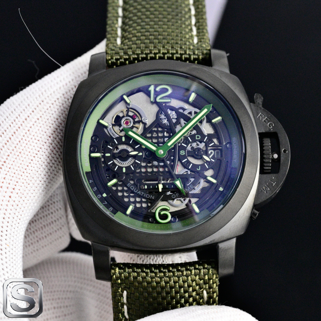 NO:764457,Panerai's new model is coming Series: Lumino series Model: PAM00820 Size: diameter 44mm/15mm Case: stainless steel 316L white steel case Dial: black surface Mirror: reinforced mineral glass Strap: black frosted strap Buckle: stainless steel frosted pin buckle Movement: Tianjin fully automatic movement mechanical watch Excellent quality, fashion pursuit, welcome to reprint,19860909沛纳海 新款来袭 系列:庐米诺系列 型号:PAM00820 尺寸:直径44mm/15mm 表壳:精钢316L白钢壳 表盘:黑面 表镜:加强矿物质玻璃 表带:黑色磨砂表带 表扣:精钢磨砂针扣 机芯:天津全自动机芯机械腕表 卓越品质,时尚追求,欢迎转载,,Watch