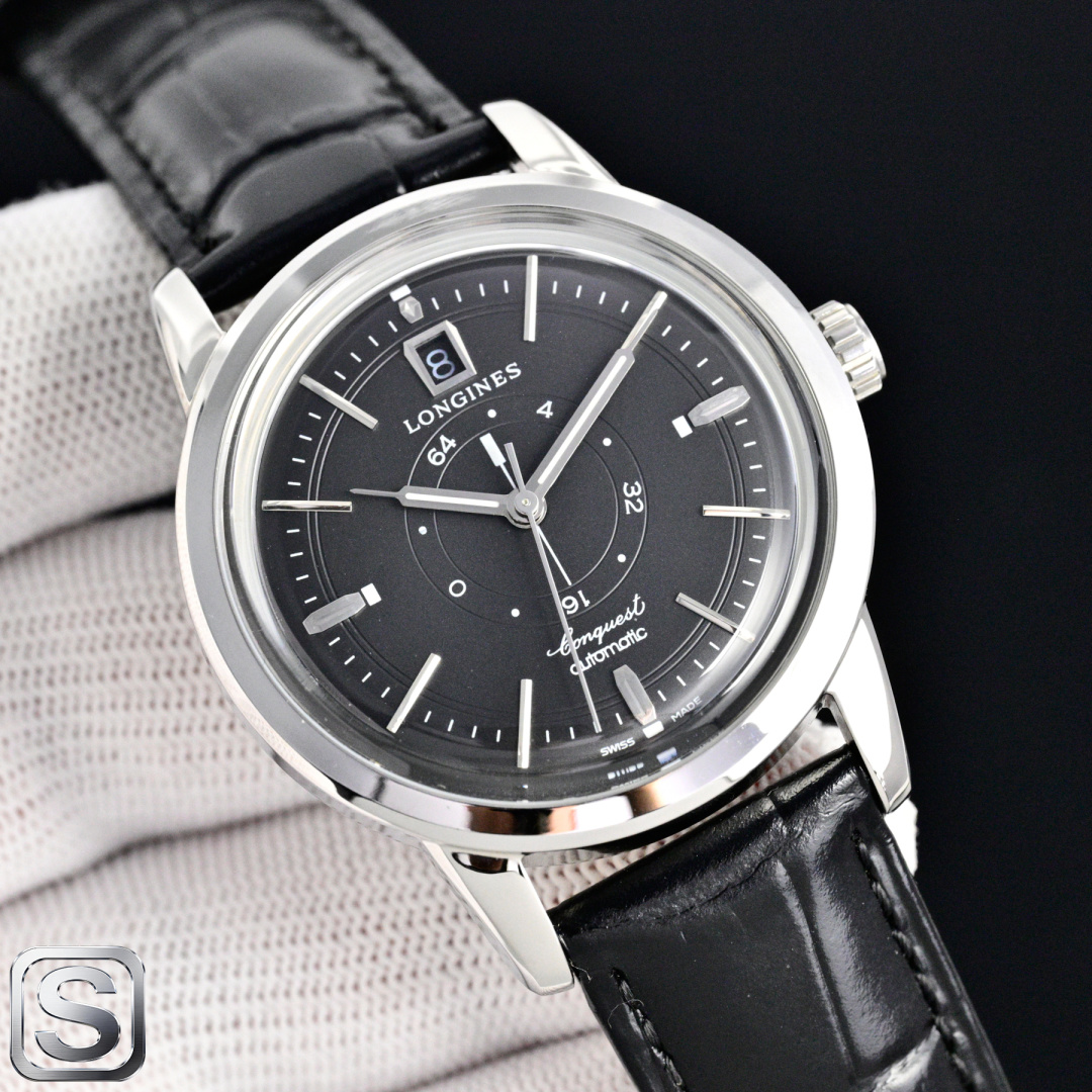 NO:765245,TW produced white case gold case TW Factory Longines LONGINES RK1 new classic replica series This watch is based on the Concas series launched by Longines in 1959  The work is a design inspiration. While retaining modern wearing needs, it restores the design of the original watch in 1959 to the greatest extent. The retro style is obvious. The date display window is a highlight of this watch. It refers to the famous 'one-eyed dragon' watch design in Longines history. The date display window is set below the 12 o'clock position on the dial. It is highly recognizable. As a classic replica series watch, the case of this watch  The size is 40 mm, which retains the retro style and meets the modern aesthetic. It is equipped with an imported movement for better stability. The front and rear glass are made of sapphire glass, which improves wear resistance and durability while retaining the retro charm of the classic series. It is paired with Italian cowhide to make the wrist more comfortable and comfortable. The original folding buckle is engraved with the Longines classic logo. It is low-key luxury and high-end, generous and rich, and suitable for any occasion.  The appearance and appearance are the same, unique!  Luxurious and exquisite recommended men's mechanical watches. The best luxury recommendations for gifts. Please look for TW's exclusive quality, longines, cowhide19860909TW 出品 白壳 金壳  TW Factory 浪琴 LONGINES RK1 新的经典复刻系列 这款腕表以浪琴1959年推出的 康卡斯系列 作品为设计灵感,在保留现代佩戴需求的同时,最大程度上还原了1959年原款腕表的设计,复古风格明显.日期显示窗是这款腕表的一大亮点,其参考浪琴史上有名的“独眼龙”表款设计,将日期显示窗设立于盘面12点钟位置处下方,辨识度很高作为经典复刻系列表款,这枚腕表的表壳尺寸为40毫米,即保留了复古风格又符合现代审美,其内部搭载的进口机芯,稳定性更佳.前后玻璃采用蓝宝石玻璃,提升耐磨耐用性的同时,保留了经典系列的复古韵味.搭配意大利牛皮让手腕更贴合舒适,原装折叠扣雕刻浪琴经典标志,低调奢华上档次,大方富有,适用于任何场合佩戴. 表里如一,独具匠心！奢华精致推荐男士机械腕表 送礼最佳奢华推荐请认准TW独家品质,,longines,cowhide,Watch
