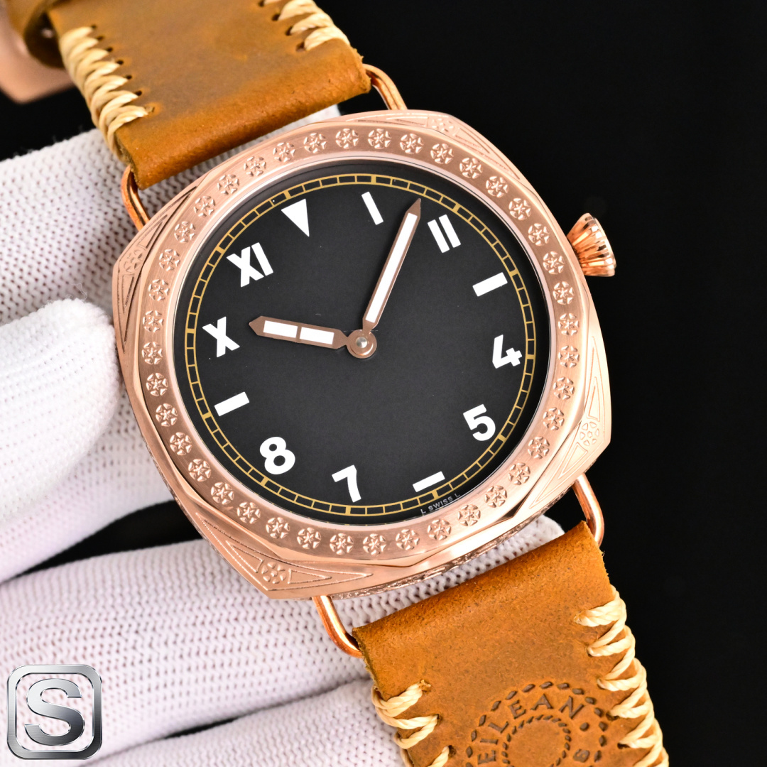 NO:821921,Panerai Engraving Exclusively produced in the market PN6 Panerai Radium Mille Series PAM01040 equipped with 6497 winding mechanical watch 47mm large dial men's watch, the case adopts engraving technology, stainless steel glass is not easy to scratch the glass, special cowhide strap Luxurious and exquisite recommended men's manual mechanical watch The best luxury recommendation for gifts, please look for the exclusive quality,,cowhide19860909沛纳海 雕花  市场独家出品 PN6 沛纳海 镭得米尔系列PAM01040 搭载6497上链机械手表 47mm大表盘男表,壳身采用雕花工艺,精钢玻璃不易刮花玻璃,特制牛皮表带 奢华精致推荐男士手动机械腕表 送礼最佳奢华推荐请认准独家品质,,cowhide,Watch