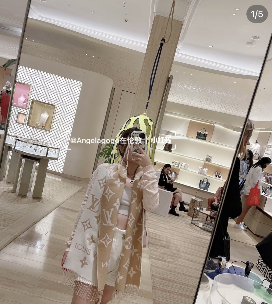 Louis Vuitton L家 【高版】有 L字样新品 【驴家新款5色双面羊毛围巾】180*30cm 100%羊毛