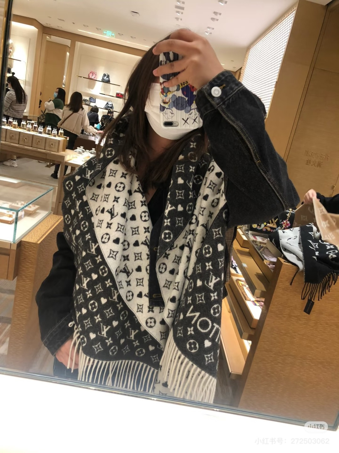Louis Vuitton 𝐋𝐨𝐮𝐢𝐬 𝐕𝐮𝐢𝐭𝐭𝐨𝐧《game on 》爱心 披肩