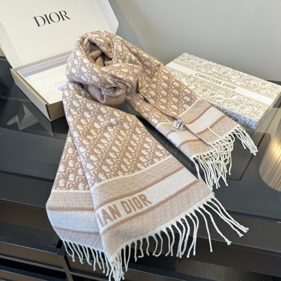 Dior Dior 新款羊绒围巾