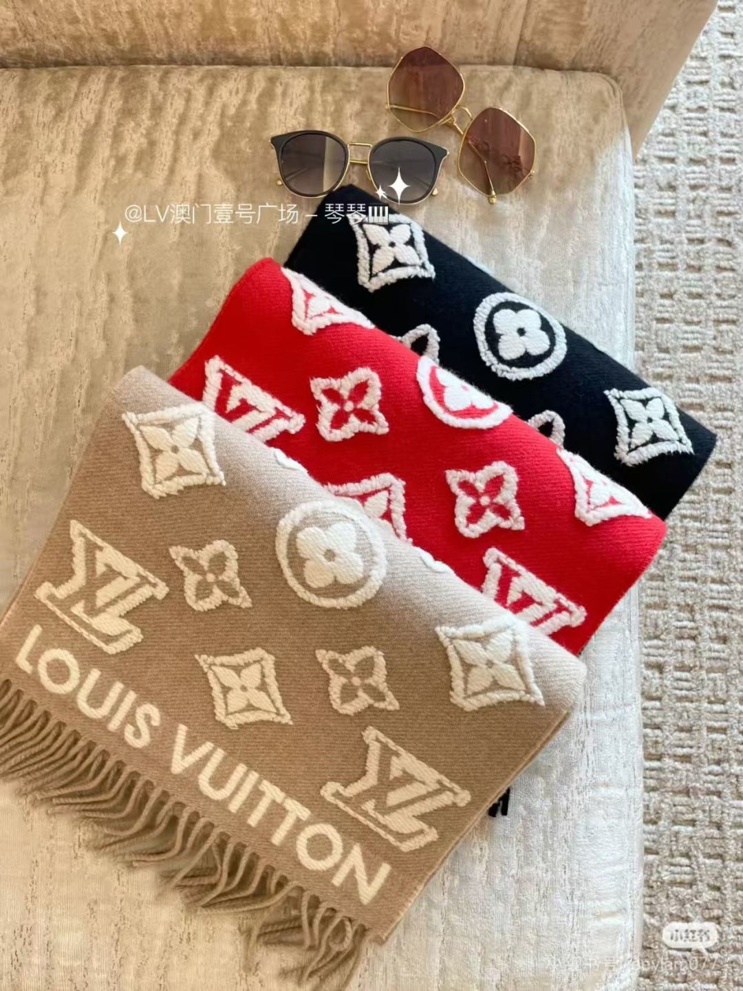 Louis Vuitton 驴家（LV）｜3D 围巾