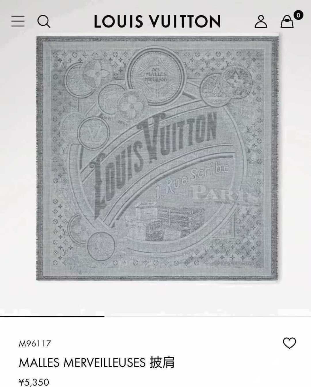 Louis Vuitton 皇室LV路易威登 硬货 品质好到几宿都不能正常入眠 可以pk的最 的品质 Malles Merveilleuses 绵羊毛披肩向昔日品牌广告海报采撷灵感