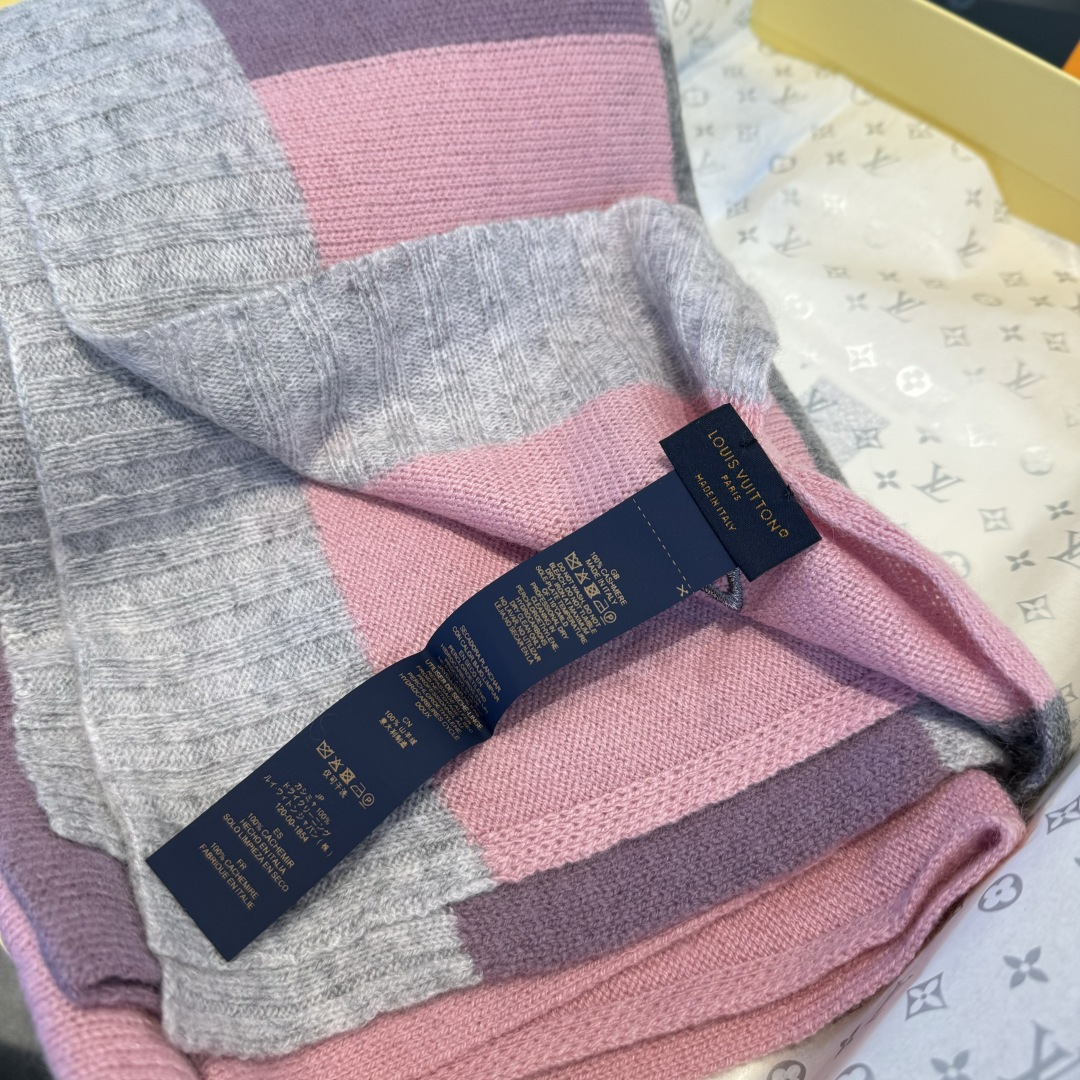 Louis Vuitton LV路易威登轻奢针织羊绒围巾
