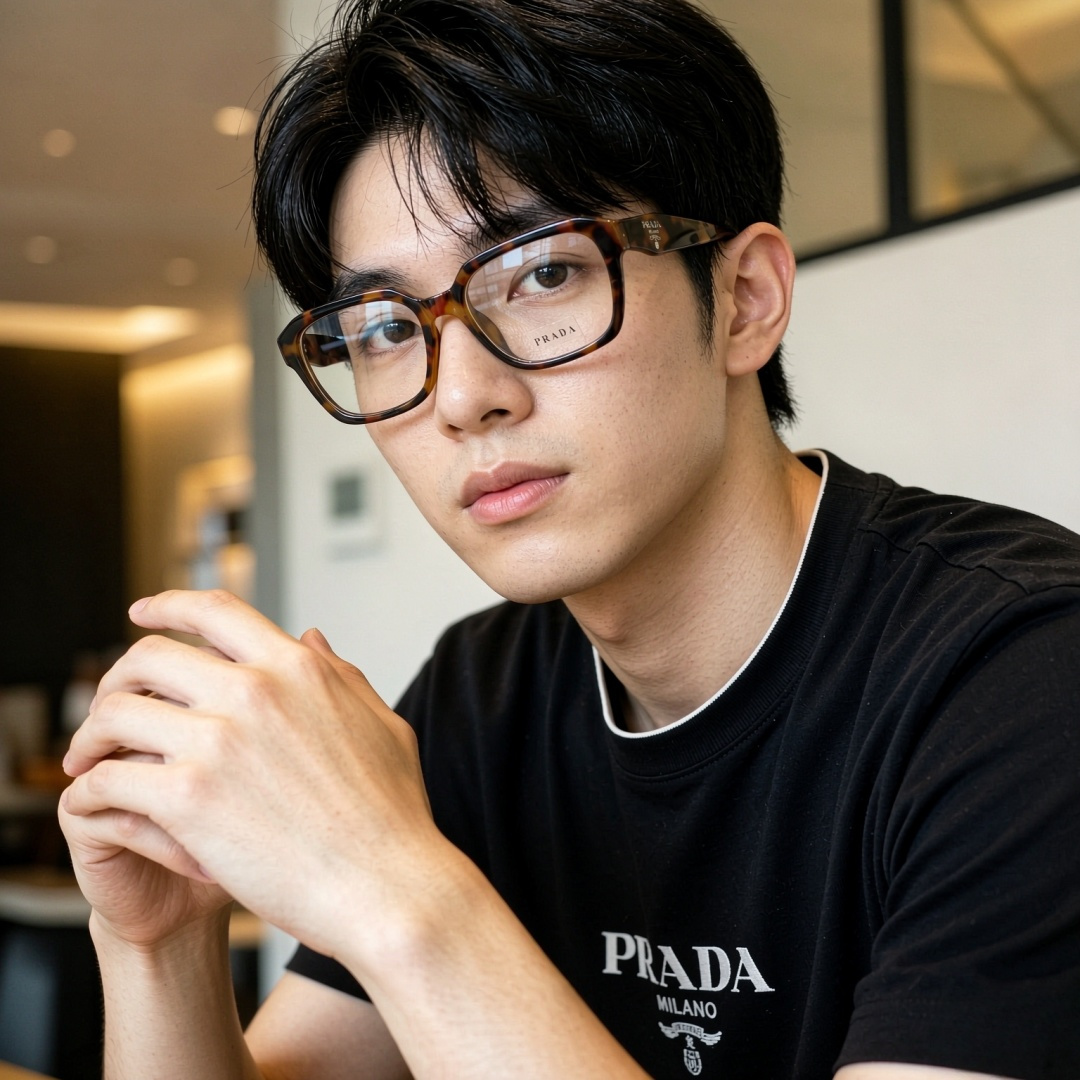 prada glasses ¥