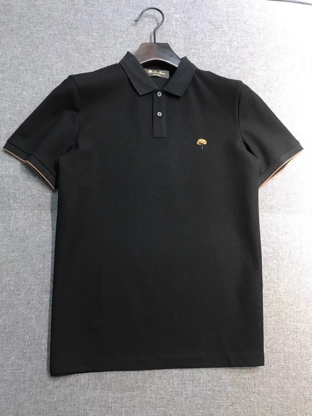 Loro Piana诺悠翩雅男士高端商务休闲珠地棉翻领POLO衫，贸易公司渠道臻品，系出名门，纯正血统品