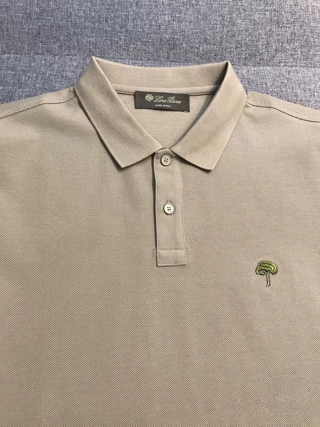 Loro Piana诺悠翩雅男士高端商务休闲珠地棉翻领POLO衫，贸易公司渠道臻品，系出名门，纯正血统品