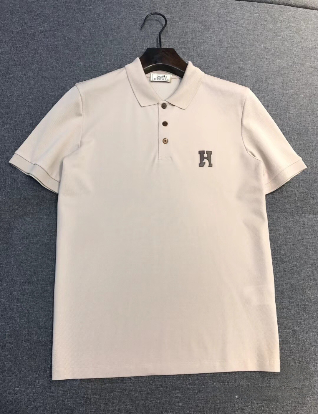 Hermes爱马仕2026ss夏季新款刺绣logo男士翻领Polo衫！经典商务男款，高端男装的天花板级别