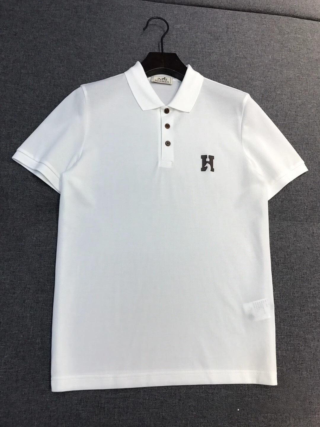 Hermes爱马仕2026ss夏季新款刺绣logo男士翻领Polo衫！经典商务男款，高端男装的天花板级别