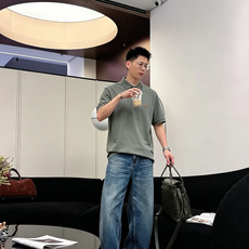 Zegna杰尼亚26ss高级男士商务休闲珠地棉翻领POLO衫,贸易公司渠道货,源自原厂代工出品,高端品鉴 Zegna杰尼亚26ss高级男士商务休闲珠地棉翻领POLO衫,贸易公司渠道货,源自原厂代工出品,高端品鉴