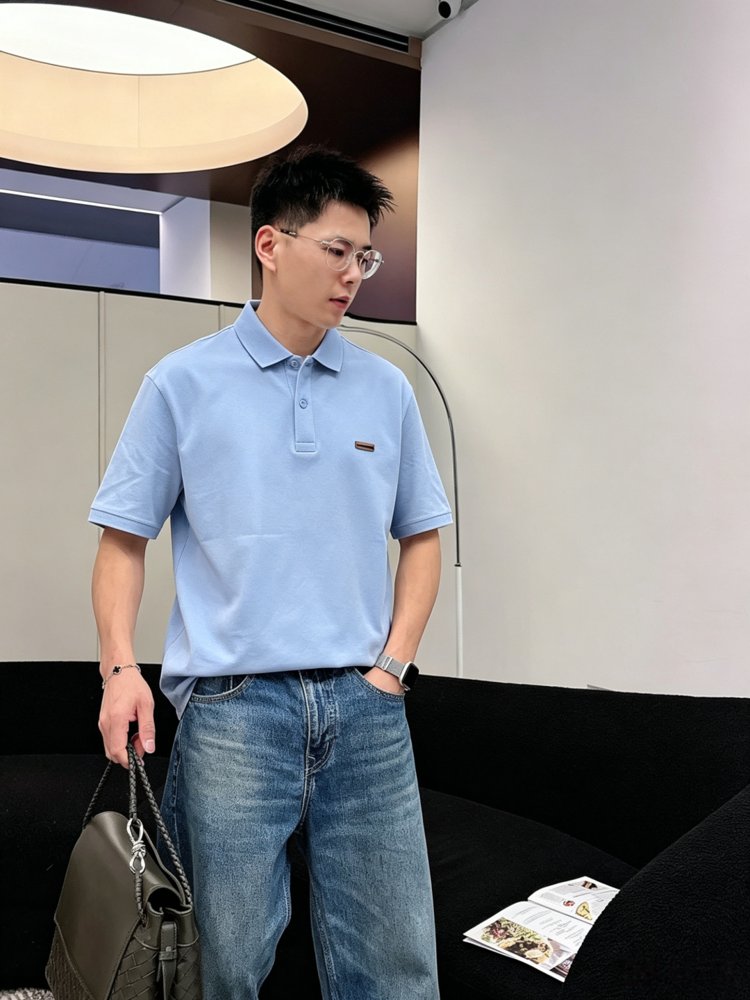Zegna杰尼亚26ss高级男士商务休闲珠地棉翻领POLO衫，贸易公司渠道货，源自原厂代工出品，高端品鉴