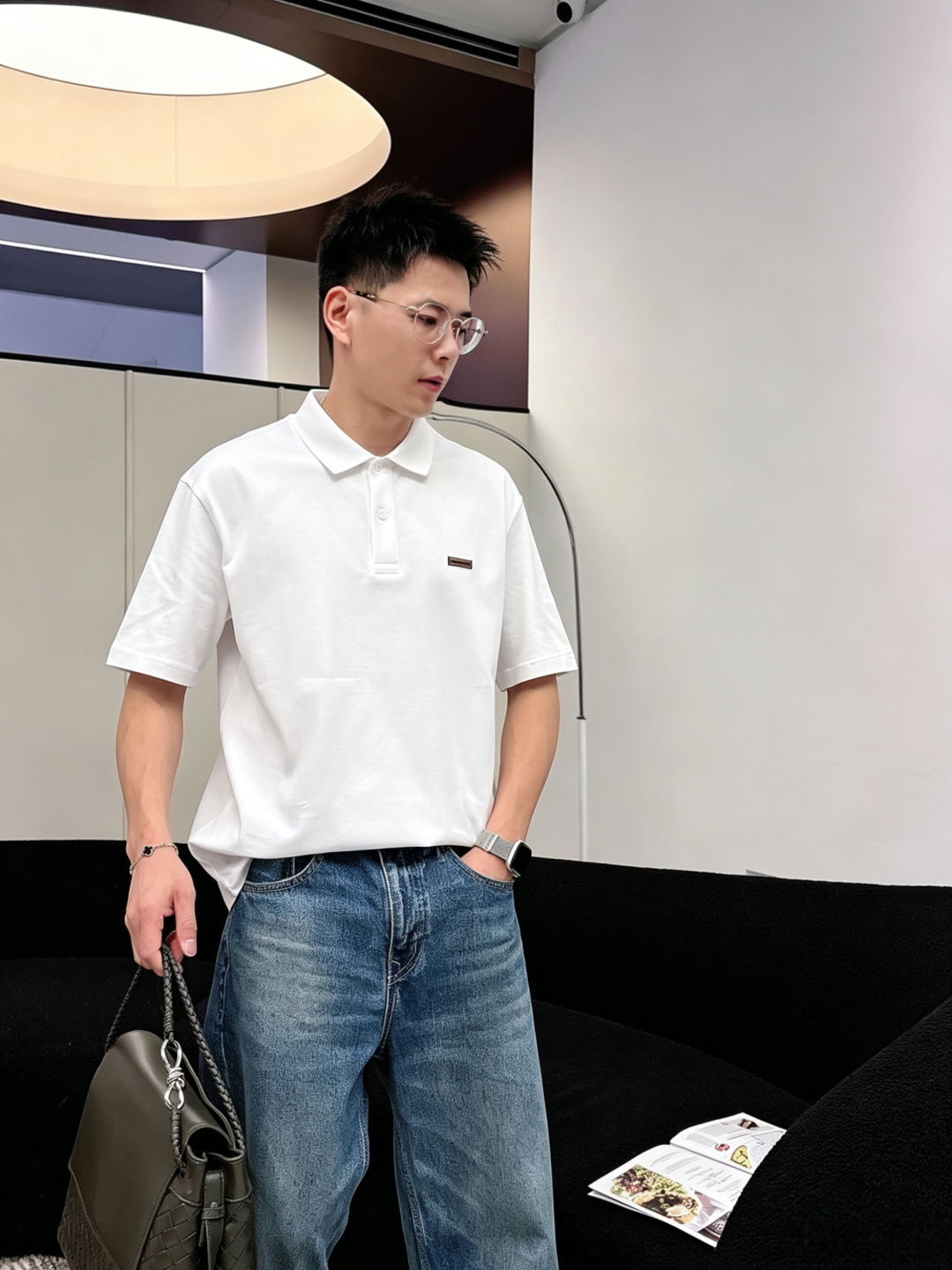 Zegna杰尼亚26ss高级男士商务休闲珠地棉翻领POLO衫，贸易公司渠道货，源自原厂代工出品，高端品鉴