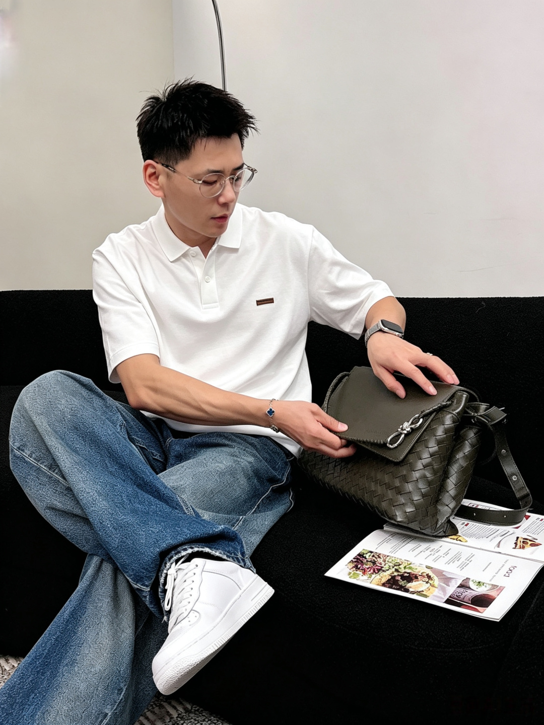 Zegna杰尼亚26ss高级男士商务休闲珠地棉翻领POLO衫，贸易公司渠道货，源自原厂代工出品，高端品鉴