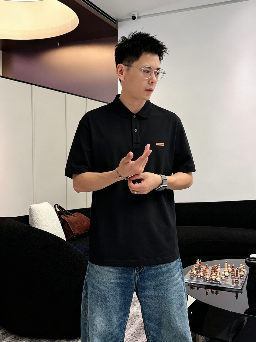Zegna杰尼亚26ss高级男士商务休闲珠地棉翻领POLO衫，贸易公司渠道货，源自原厂代工出品，高端品鉴